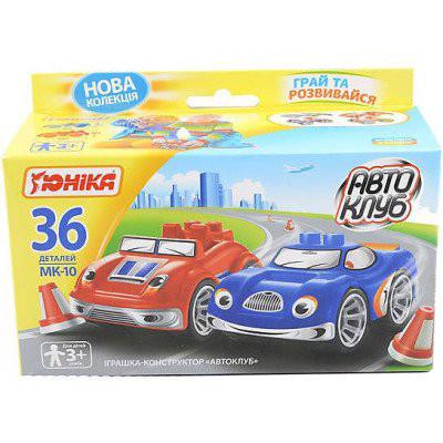 Конструктор дитячий Автоклуб МК-10 71184 36 дет. (RLT17834)