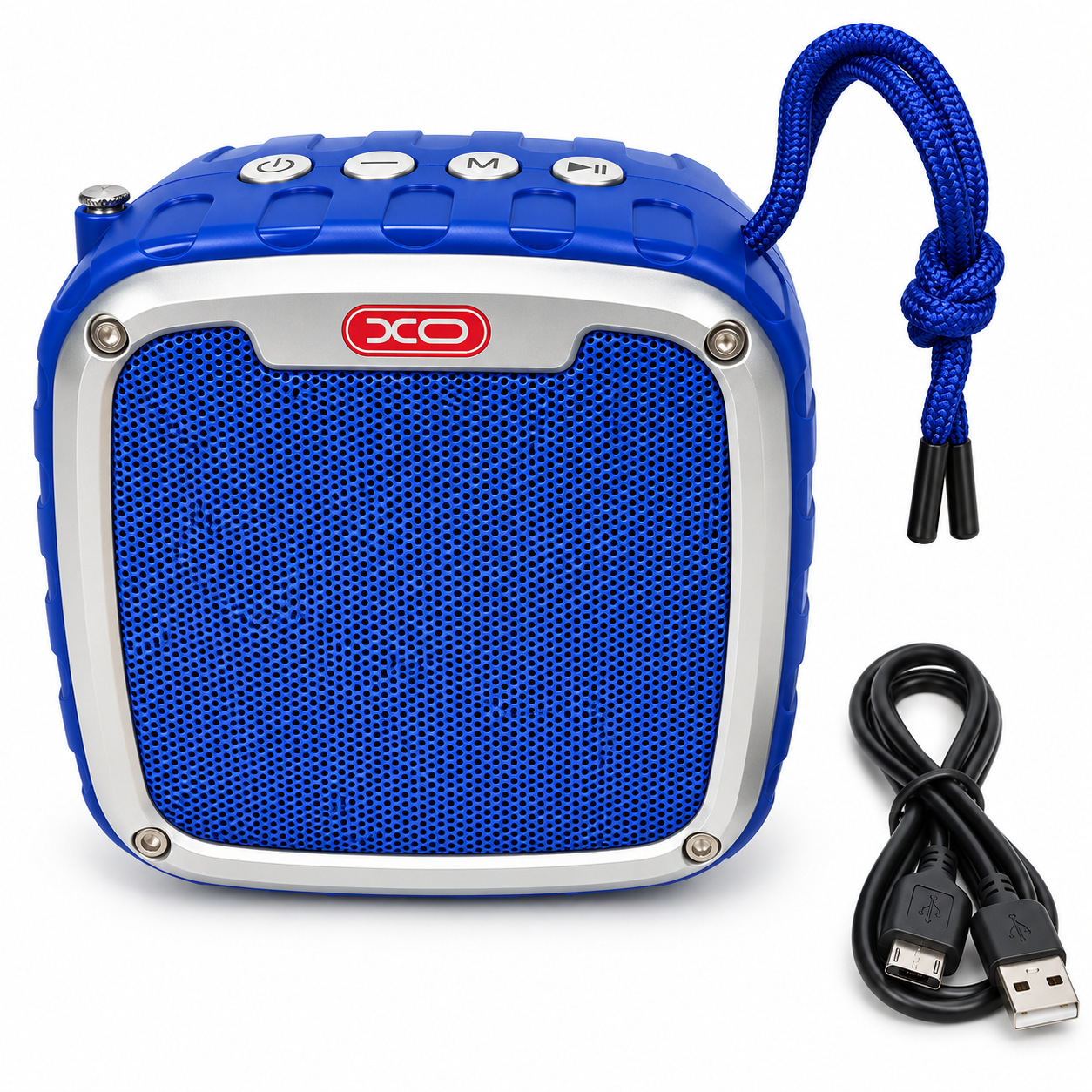 ПортативнаяАкустическая система XO F24 с Bluetooth подключением Blue (10301517)