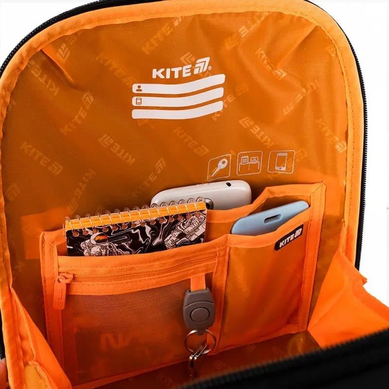 Школьный рюкзак каркасный Kite Education 555 TF 14 л Черный (TF25-555S) - фото 11 Школьный рюкзак каркасный Kite Education 555 TF 14 л Черный (TF25-555S) - фото 11
