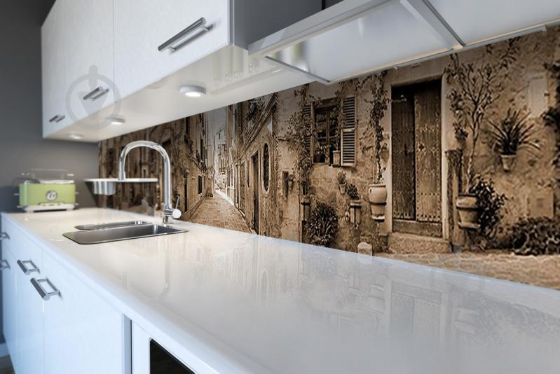 Наклейки кухонный фартук Zatarga "Улочка" 600х2500 мм Кофе с молоком (Z180309) Наклейки кухонный фартук Zatarga "Улочка" 600х2500 мм Кофе с молоком (Z180309)