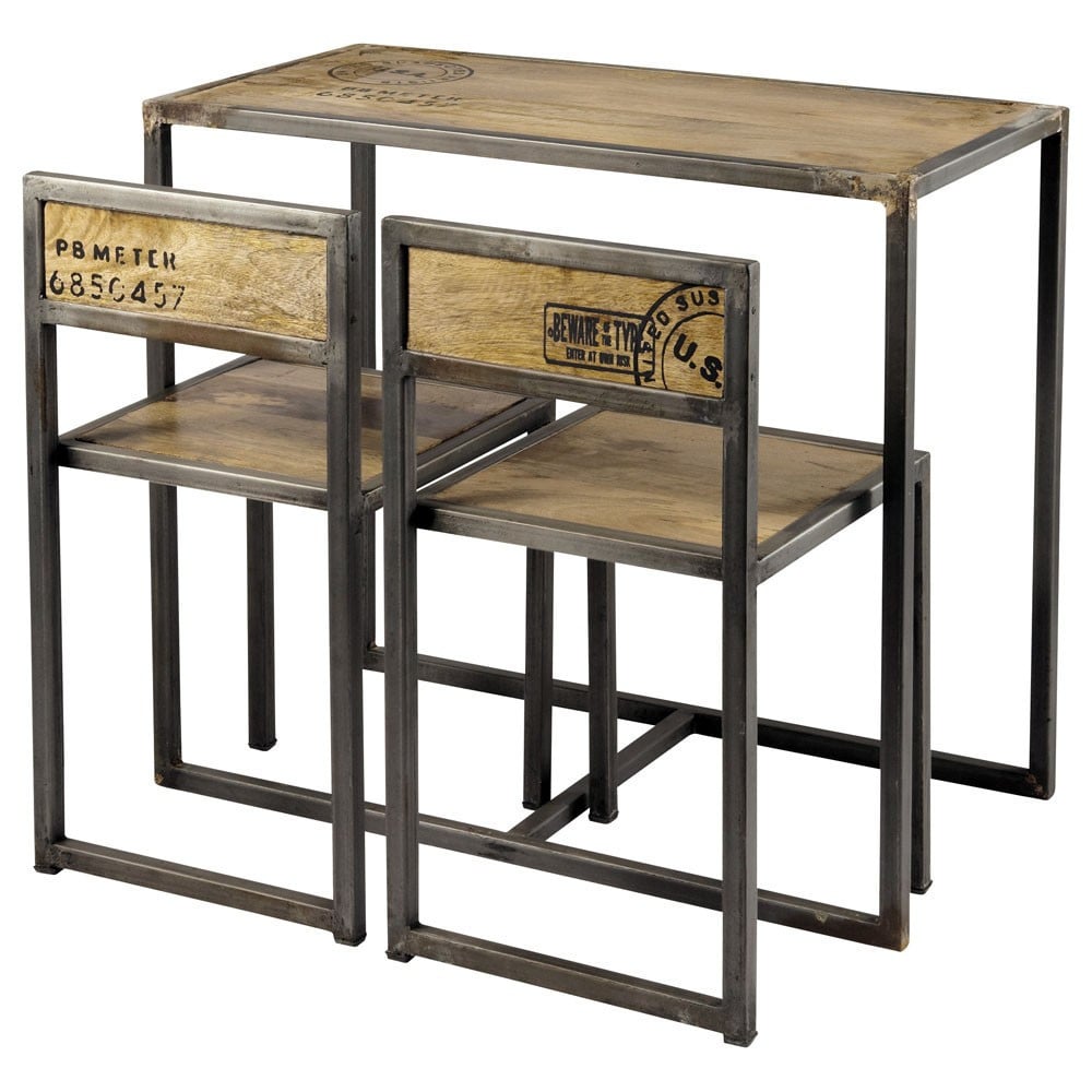 Барний стіл з 2 стільцями Loft NS-131 1080x1200x550 мм Чорний (6156d56e3edc877ba8589735) Барний стіл з 2 стільцями Loft NS-131 1080x1200x550 мм Чорний (6156d56e3edc877ba8589735)