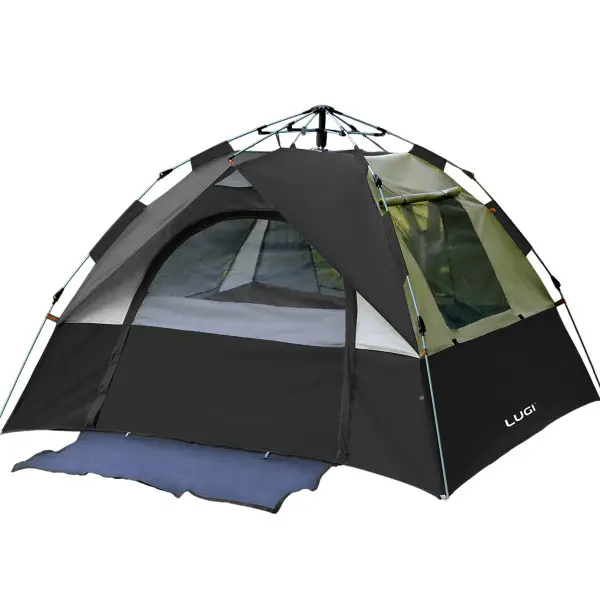 Намет автоматичний LU-016B тримісний 2x2 м Чорний (7457) - фото 2 Намет автоматичний LU-016B тримісний 2x2 м Чорний (7457) - фото 2