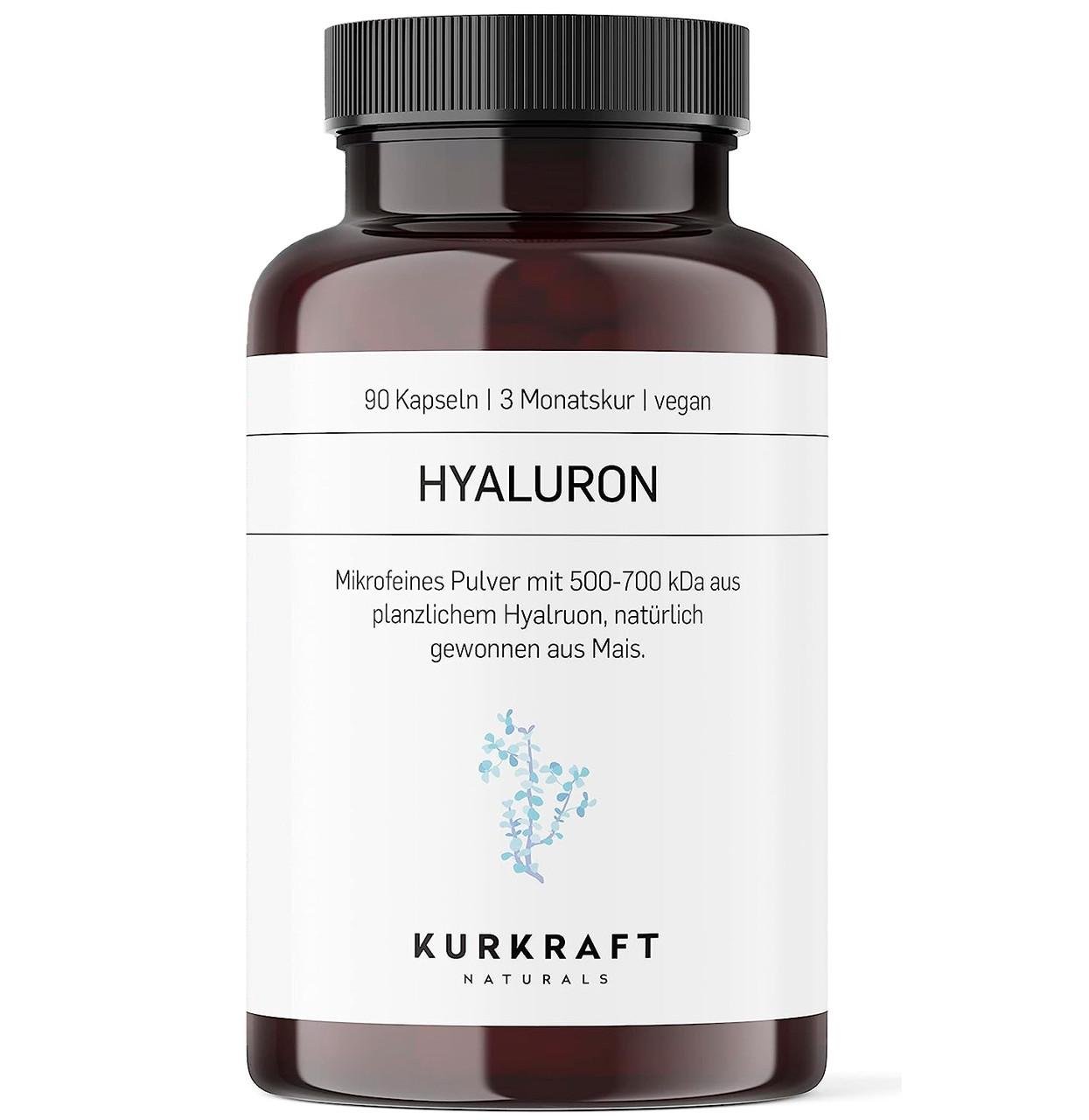 Витамины для кожи Kurkraft Гиалуроновая кислота 500 мг 90 капс. (50091479)
