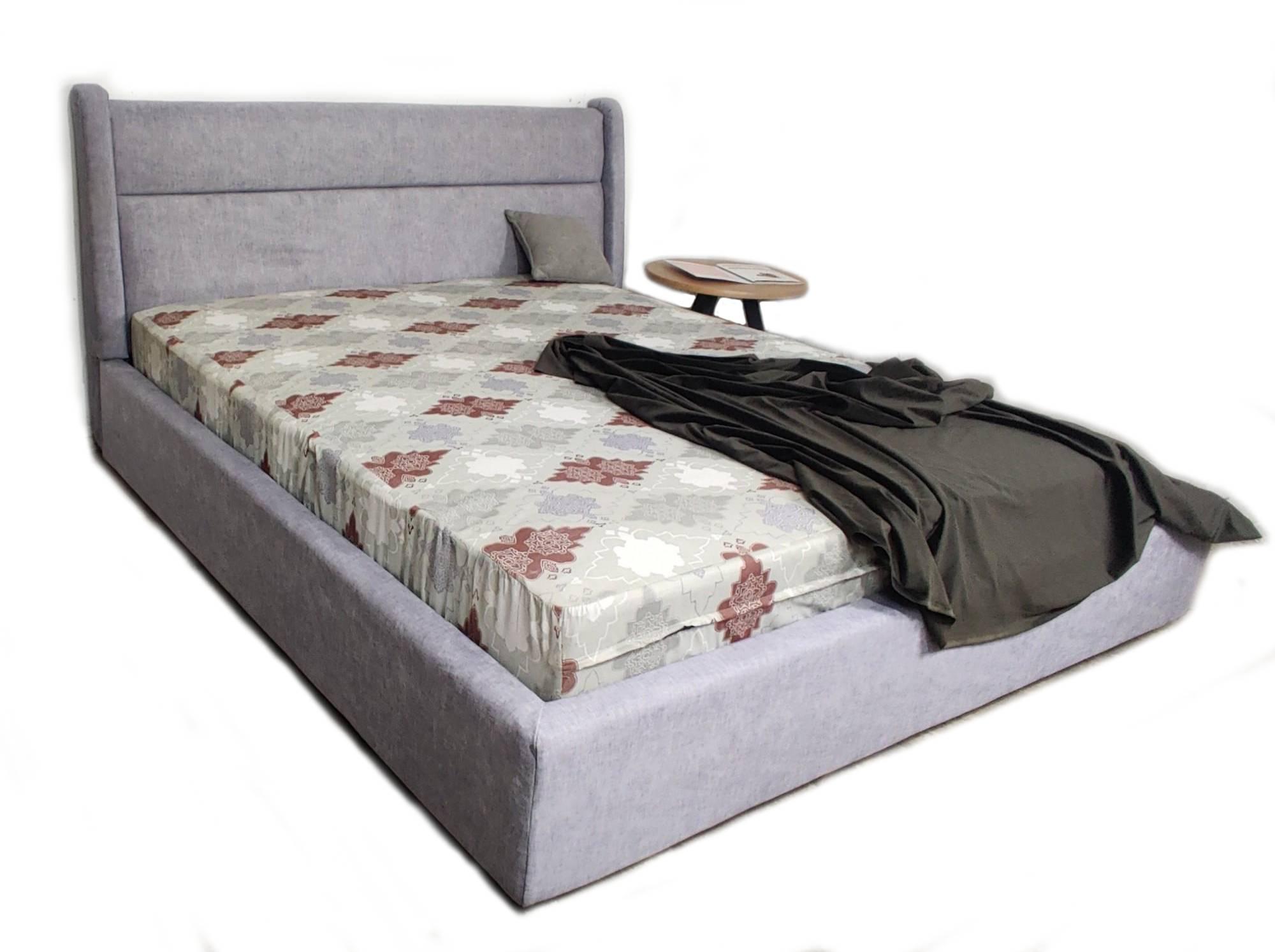Кровать двуспальная BNB Duncan Comfort Allure с подъемным механизмом и нишей для белья 140х190 см Серый (bnb_190_0043)