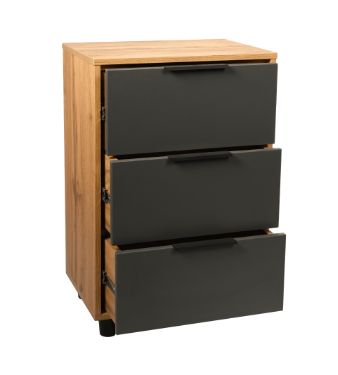 Комод в спальню 800х450х400 мм Сірий (kmd20) - фото 2