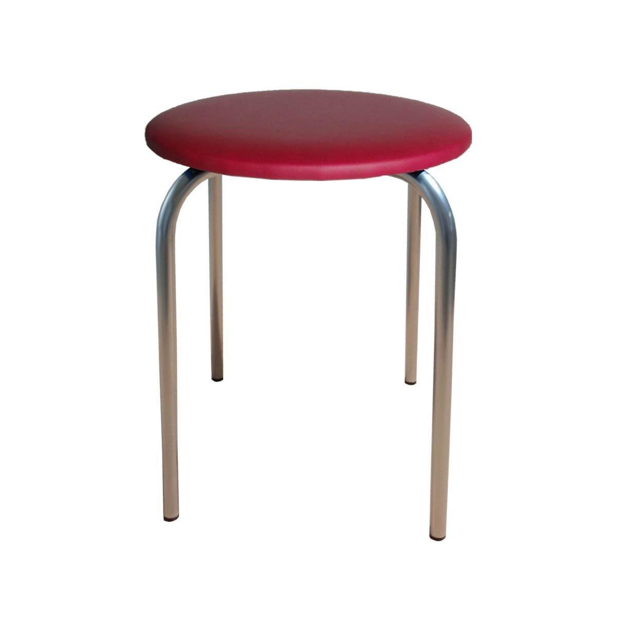 Табурет для кухни Чико кожзаменитель Бордовый/Алюминий (U26942-01) Табурет для кухни Чико кожзаменитель Бордовый/Алюминий (U26942-01)
