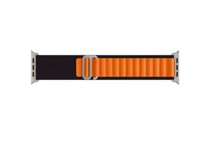 Ремешок Alpine Loop для Apple Watch 38/40/41 мм Orange/Black (13687454) - фото 2