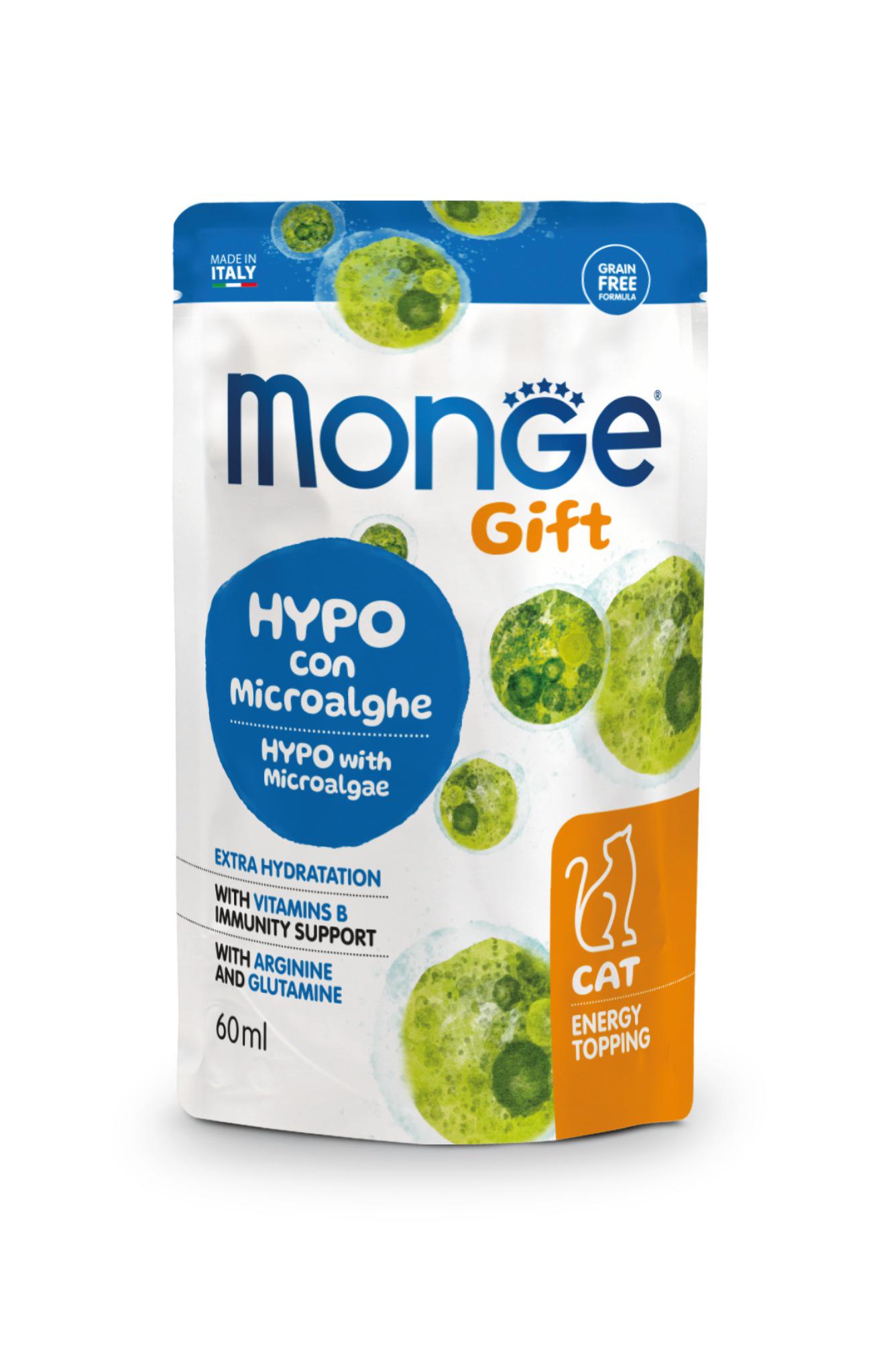 Ласощі для котів Monge Gift Hypo Microalgae 60 мл (70085342)