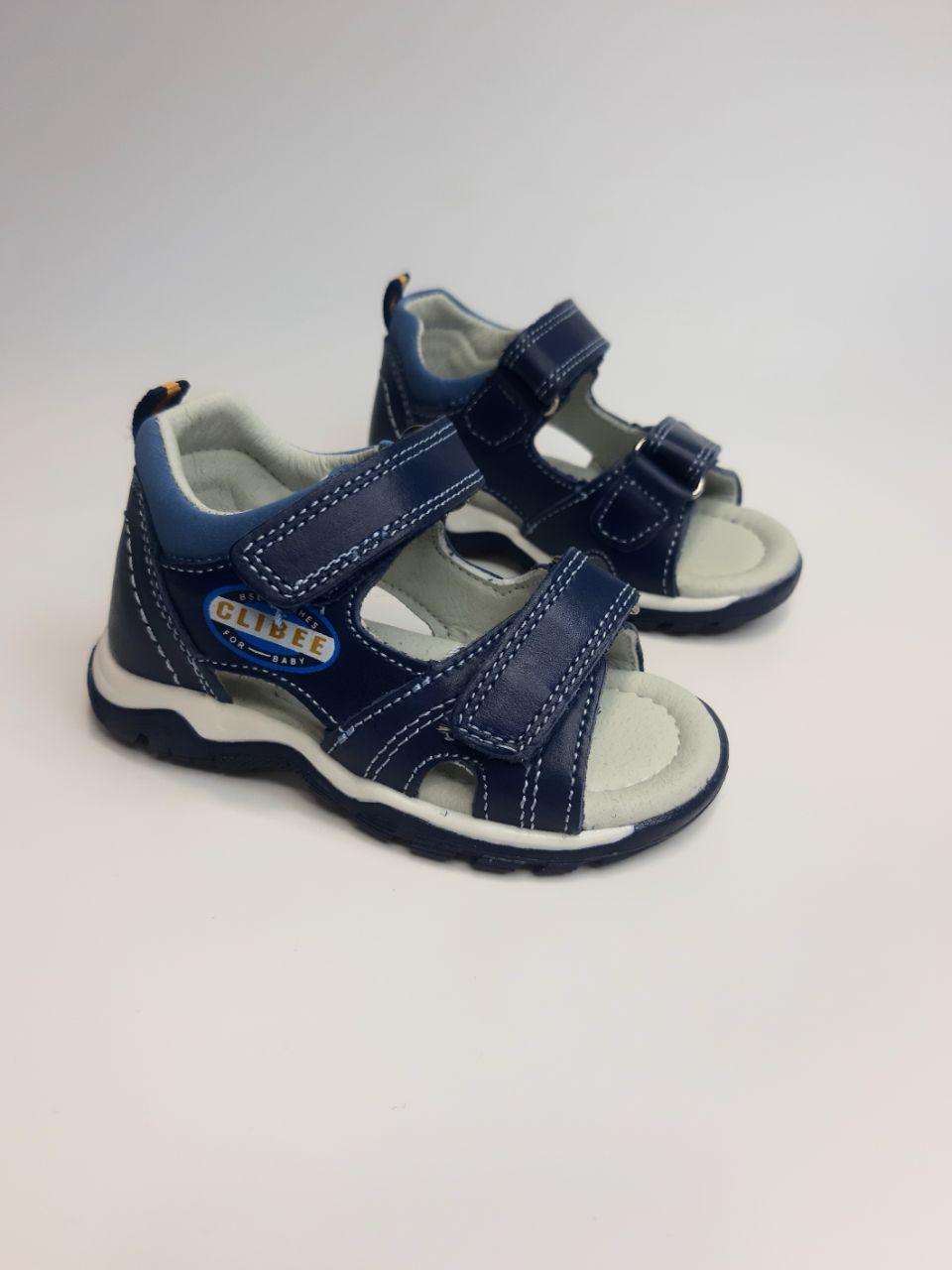 Босоніжки для хлопчика Clibee р. 26 15,8 см Синій (322 bl-bl)