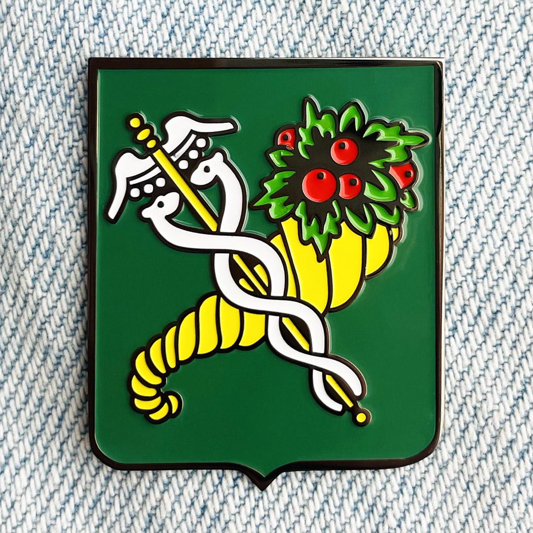 Значок пин Харьков Герб 1995