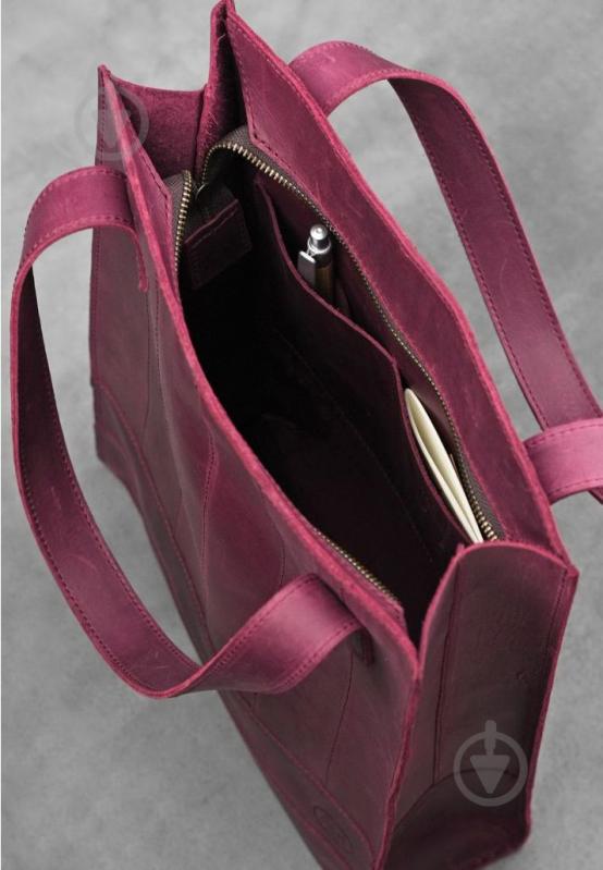 Сумка шоппер BlankNote Бетсі Бордовий (BN-BAG-10-vin) - фото 5