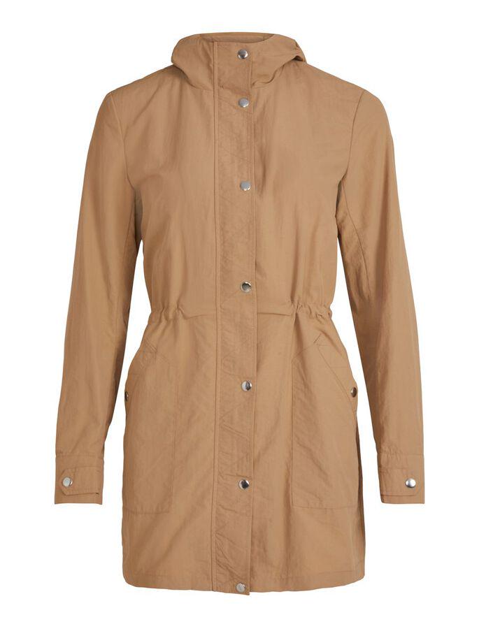 Плащ Vila M Бежевый (14067500b51) - фото 6 Плащ Vila M Бежевый (14067500b51) - фото 6