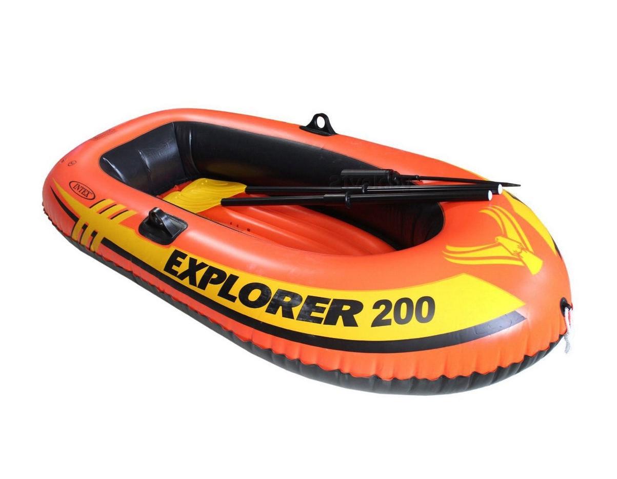 Надувний човен Intex Explorer 58331 весла/насос 185х94х41 см (51575)