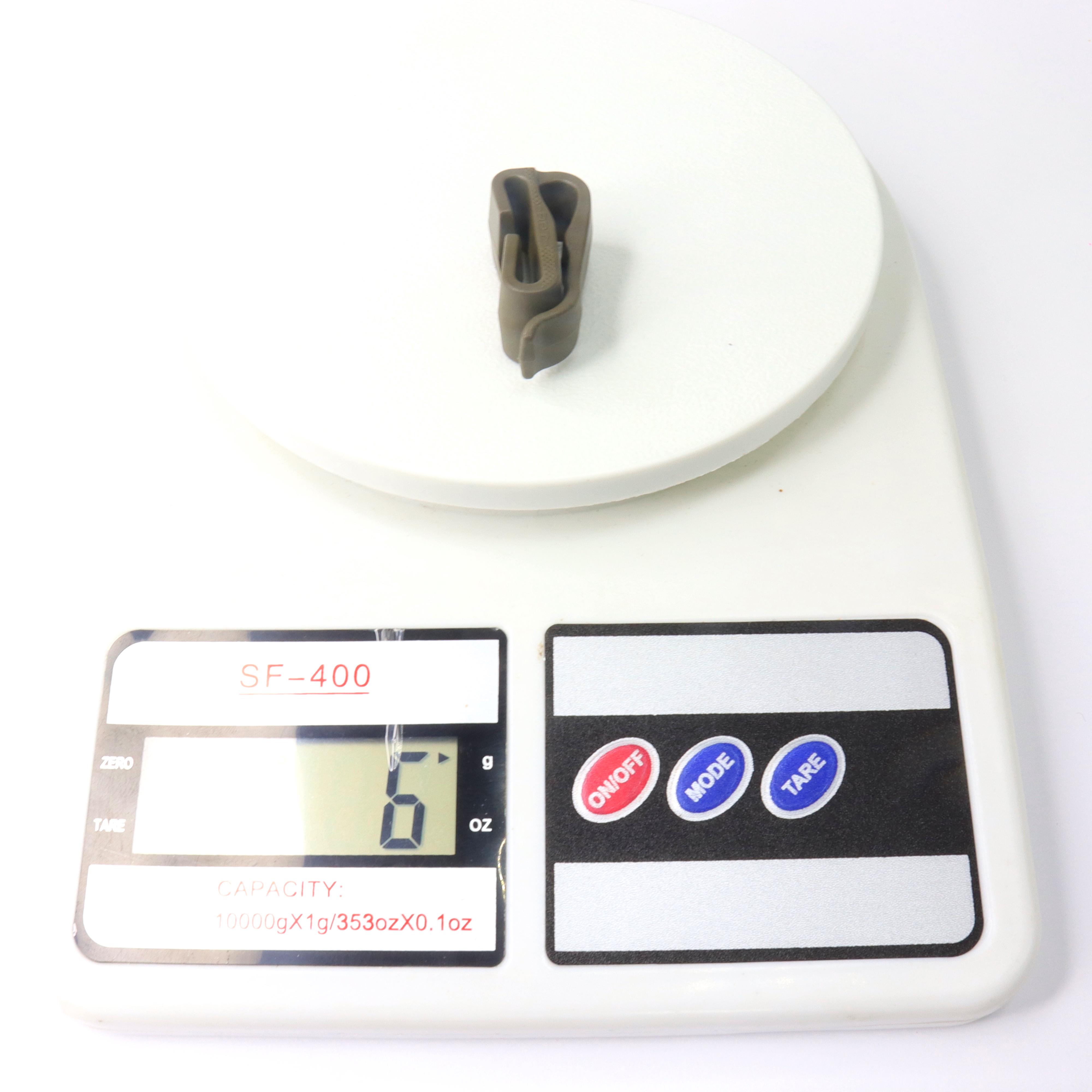 Гачок поліамідний 25 мм Оливковий (021208) - фото 5 Гачок поліамідний 25 мм Оливковий (021208) - фото 5