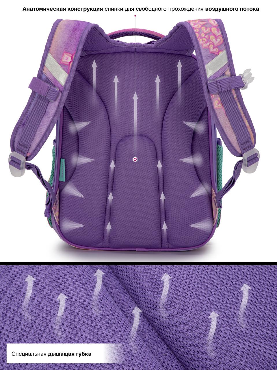 Ранец школьный для девочек SkyName 6034 для 1-4 класса (1619631085) - фото 5 Ранец школьный для девочек SkyName 6034 для 1-4 класса (1619631085) - фото 5