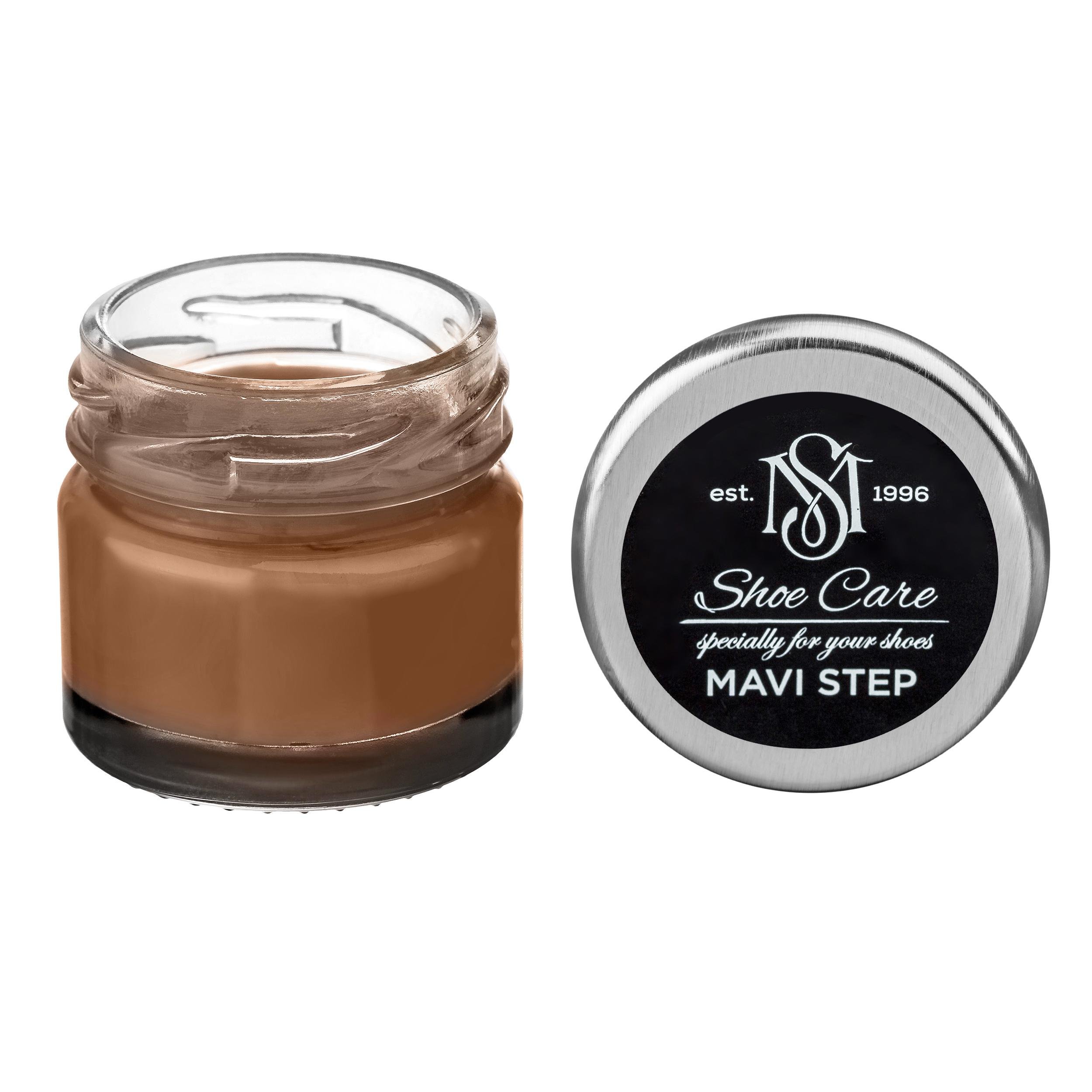 Крем для обуви и кожи Mavi Step Creme de Beaute 25 мл Коричневый (C01/166/025)