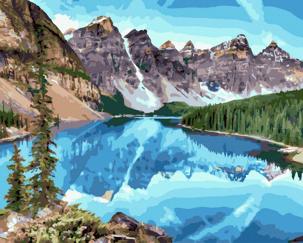 Картина по номерам Красивый горный пейзаж 40х50 (GX44535) Картина по номерам Красивый горный пейзаж 40х50 (GX44535)