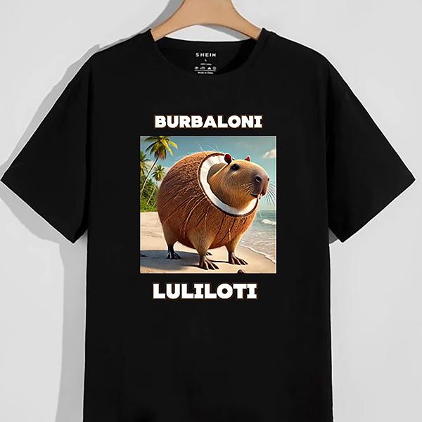 Футболка мужская Burbaloni luliloli 2 M Черный (26961972) Футболка мужская Burbaloni luliloli 2 M Черный (26961972)
