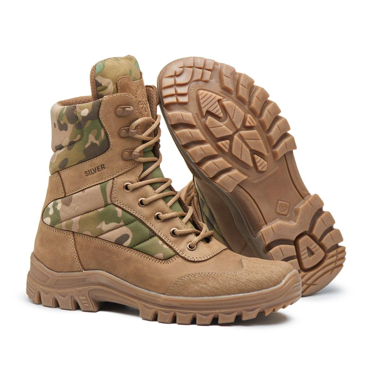 Берці демісезонні чоловічі/жіночі р. 45 Койот/Мультикам (Н Б6-кайот-пиксель-45) - фото 4 Берці демісезонні чоловічі/жіночі р. 45 Койот/Мультикам (Н Б6-кайот-пиксель-45) - фото 4