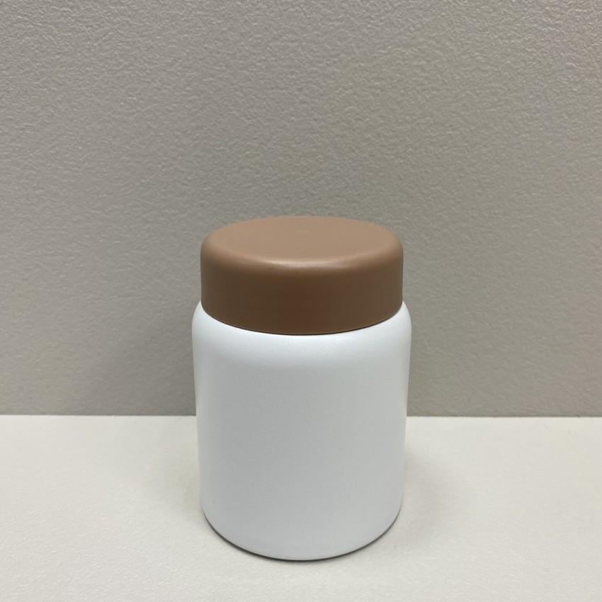 Термос детский пищевой Stenson MT-4567-0.22 200 мл Белый с коричневым (2135093865) - фото 2 Термос детский пищевой Stenson MT-4567-0.22 200 мл Белый с коричневым (2135093865) - фото 2