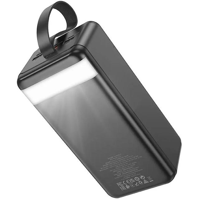 Внешний аккумулятор Hoco J123C Element 60000 mAh 22,5W Black - фото 5 Внешний аккумулятор Hoco J123C Element 60000 mAh 22,5W Black - фото 5