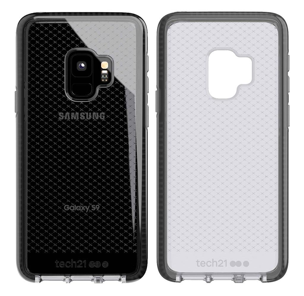 Чехол Tech21 Evo Check противоударный для Samsung Galaxy S9 Smoke Black