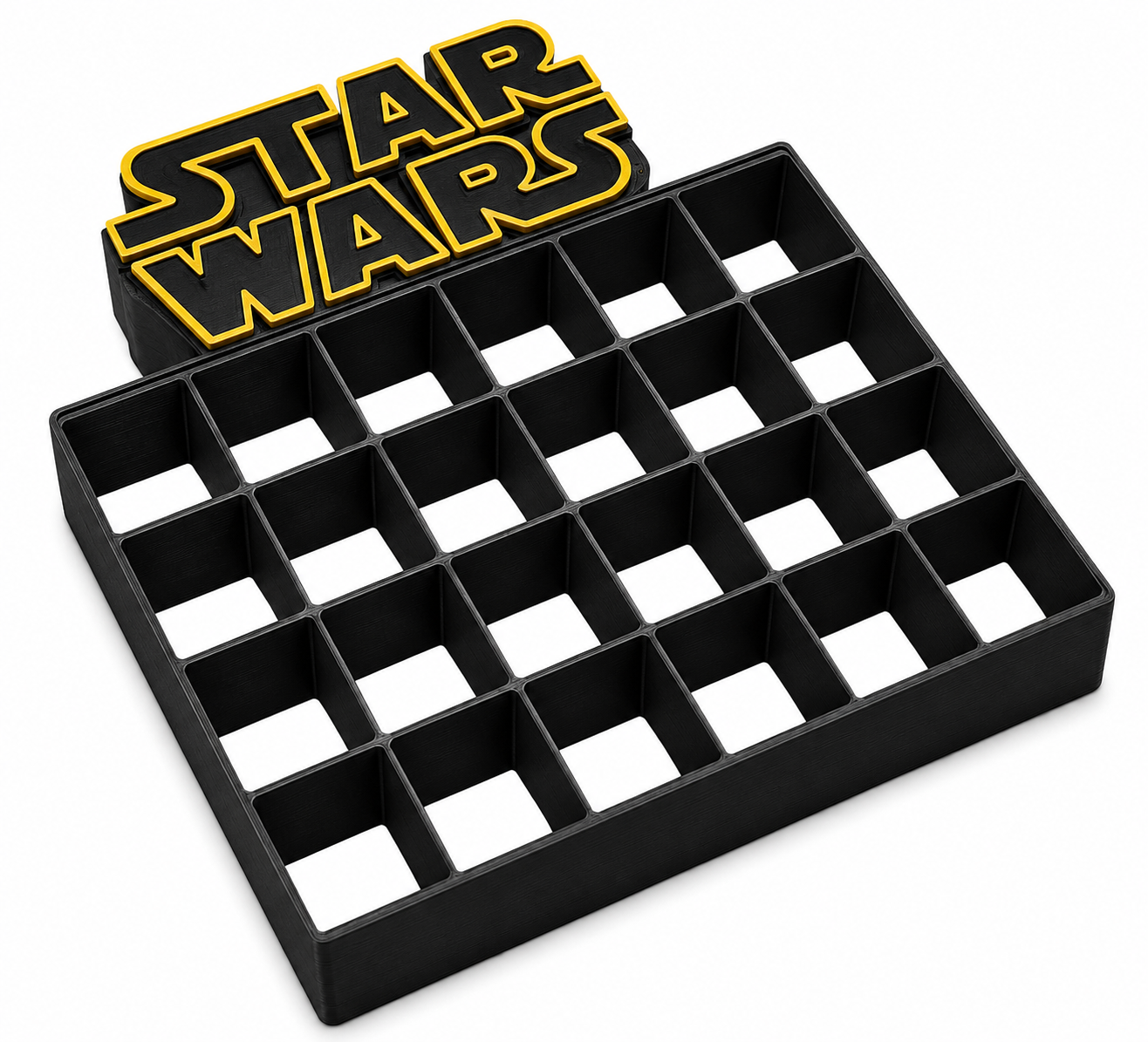 Подставка для фигурок Star Wars Display Stand на 24 фигурки 32 см 3D-печать