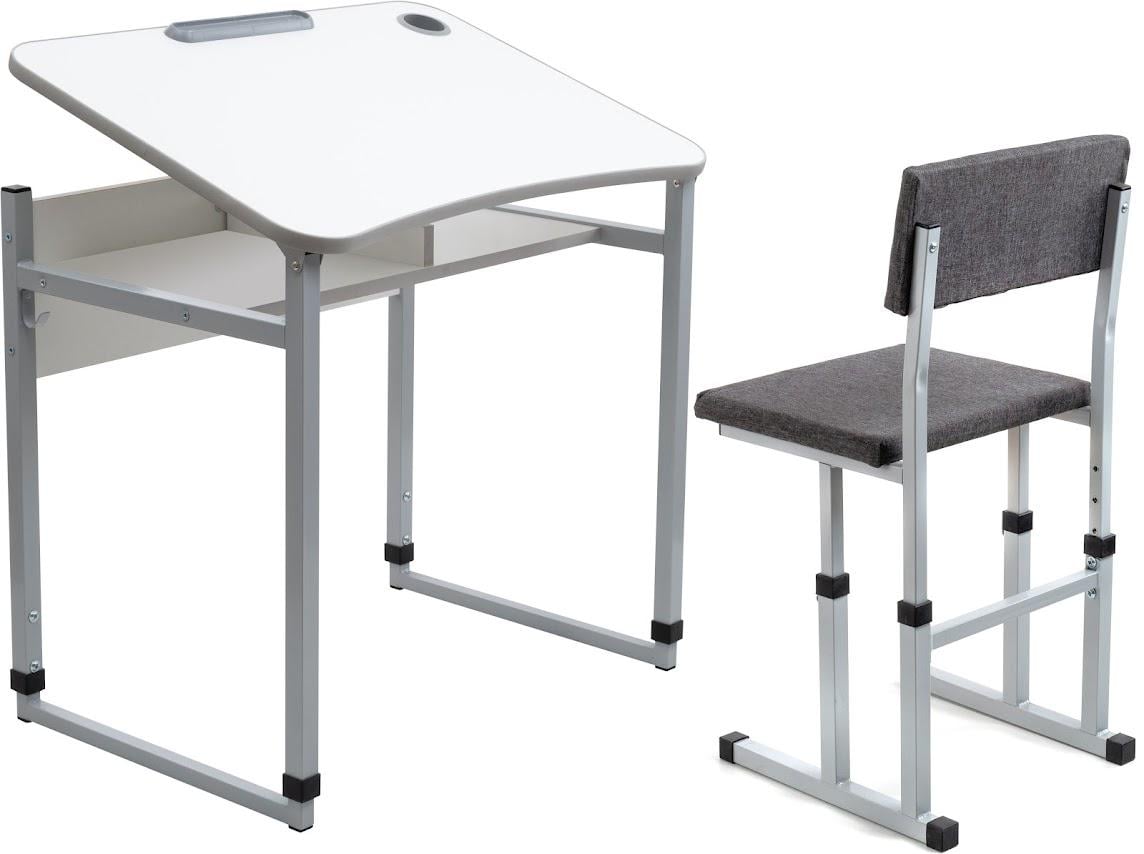 Комплект SECTOR парта та стілець трансформери Сірий (Оптимус ) - фото 2