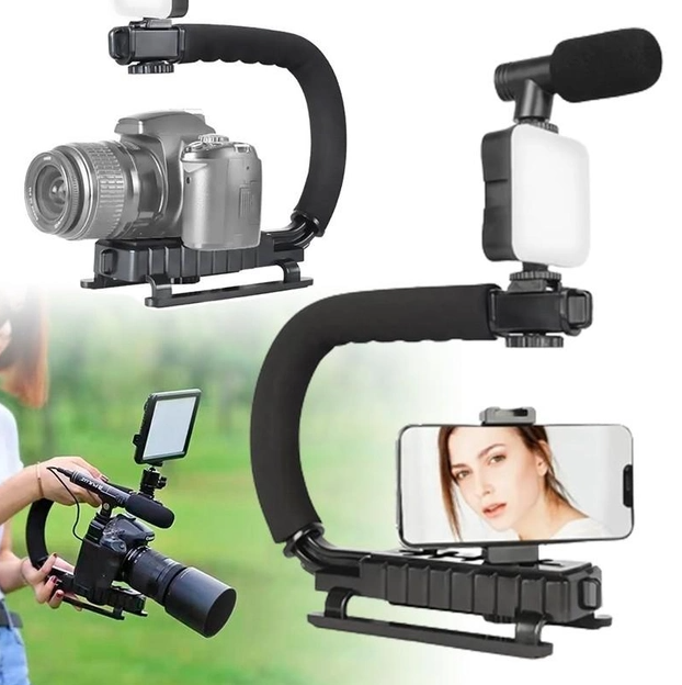 Держатель для камеры и телефона UKC AY 49U/8372 С-образный - фото 8 Держатель для камеры и телефона UKC AY 49U/8372 С-образный - фото 8