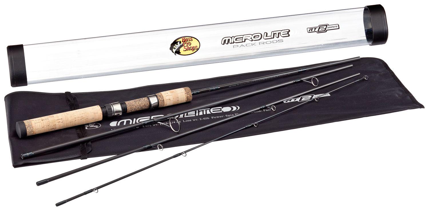 Вудлище спінінгове чотиричасне Micro Lite Graphite Spin/Fly Rod 2,30 м 1,75-7 г Fast (ML76S/F) - фото 5