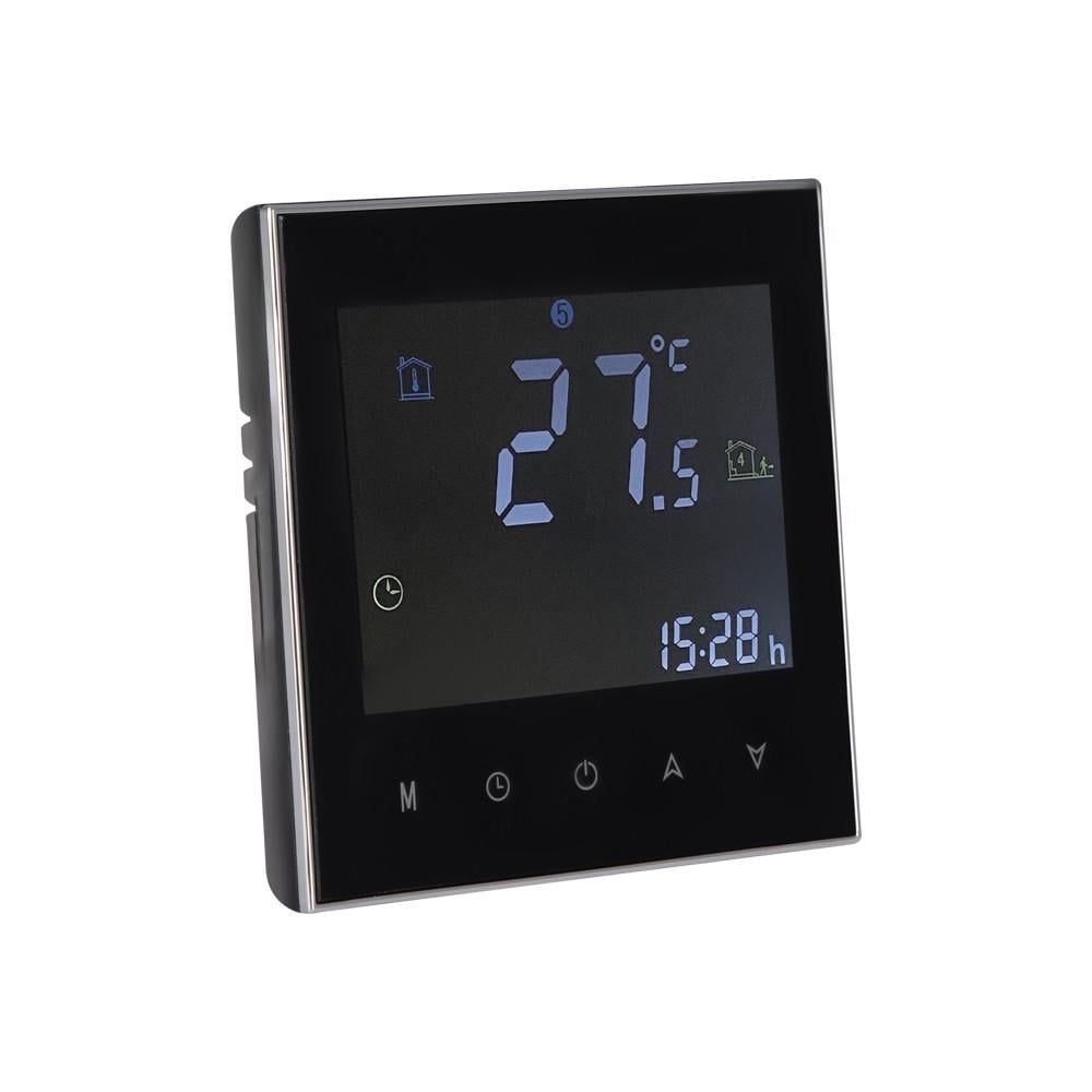 Термостат проводной Thermo Alliance недельный 16A+NTC с WiFi (BHT-3000-GBLW)