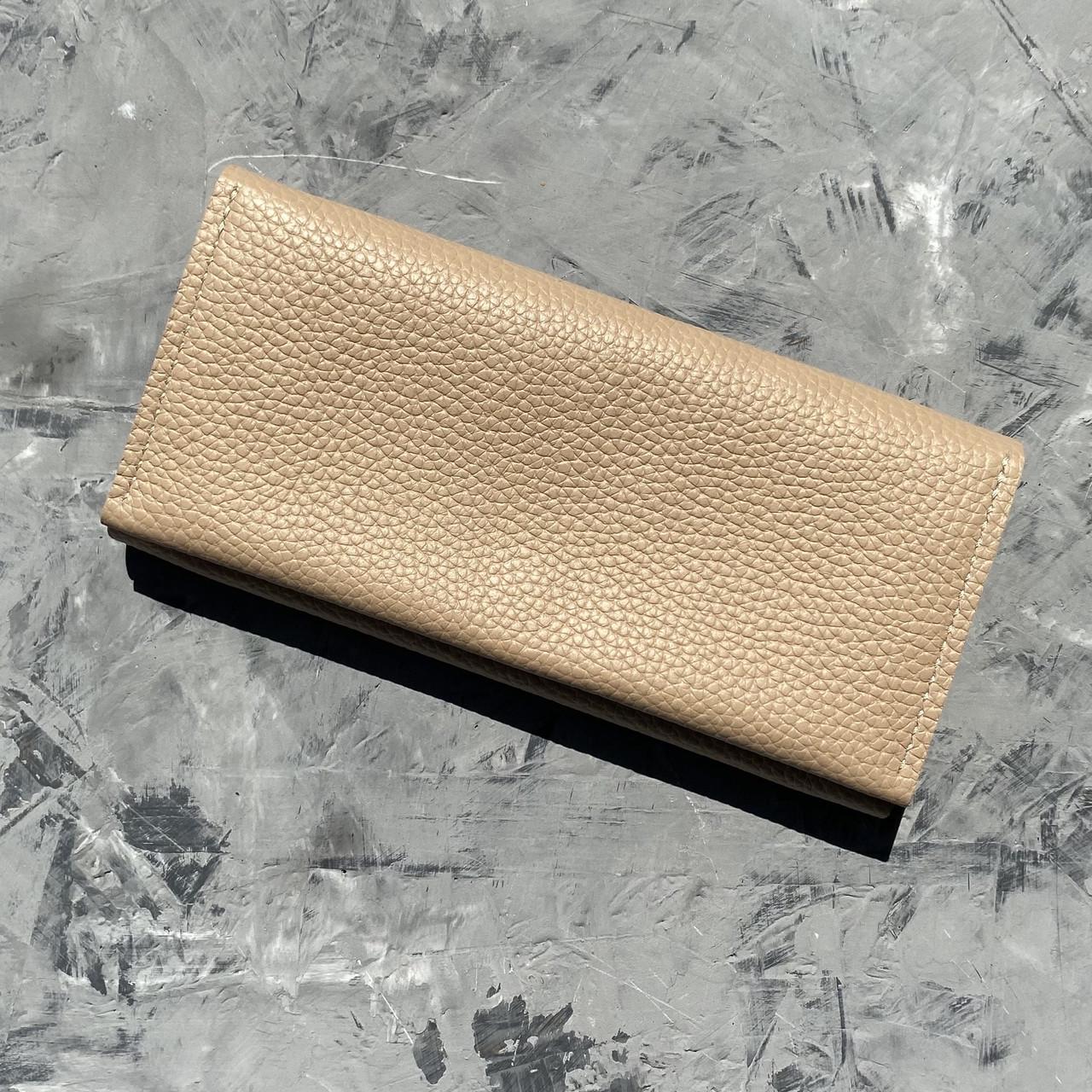 Кошелек женский Stedley leather Жасмин из натуральной кожи Бежевый (30640857)