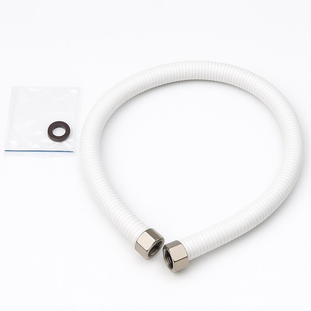 Шланг гибкий Eco-Flex FLEXY гофрированный нержавеющая сталь 100 см 1/2" Белый (29505165)