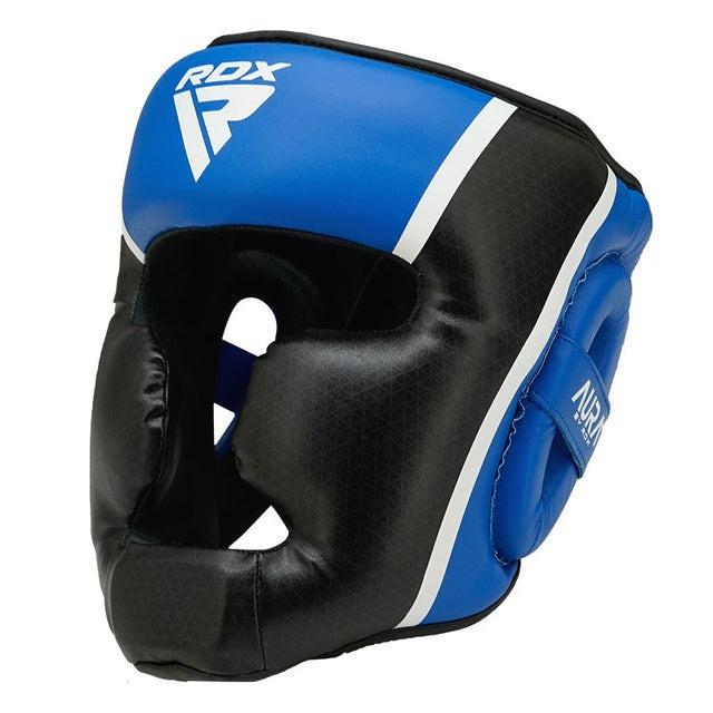 Боксерский шлем RDX AURA PLUS T-17 S Blue/Black (3019811903) Боксерский шлем RDX AURA PLUS T-17 S Blue/Black (3019811903)