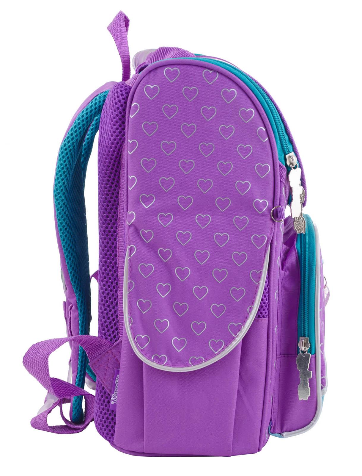 Рюкзак шкільний каркасний 1 вересня H-11 Sofia Purple (553269) - фото 5 Рюкзак шкільний каркасний 1 вересня H-11 Sofia Purple (553269) - фото 5