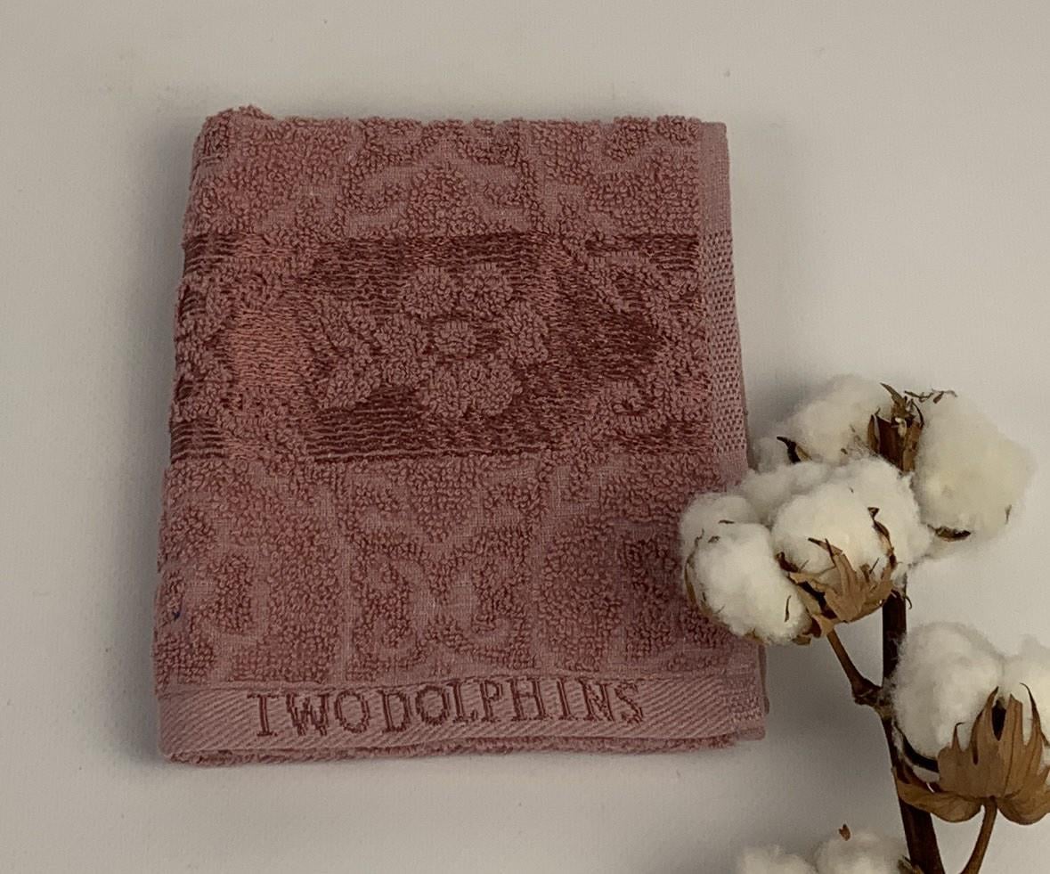 Полотенце Two Dolphins Classic Cotton Melissa E861 30х50 см Розовый (CN32111)