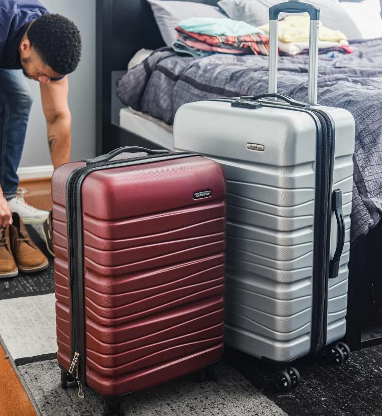 Чемодан Samsonite Evolve 55x35x22 см Бордовый (SA00010S) - фото 8