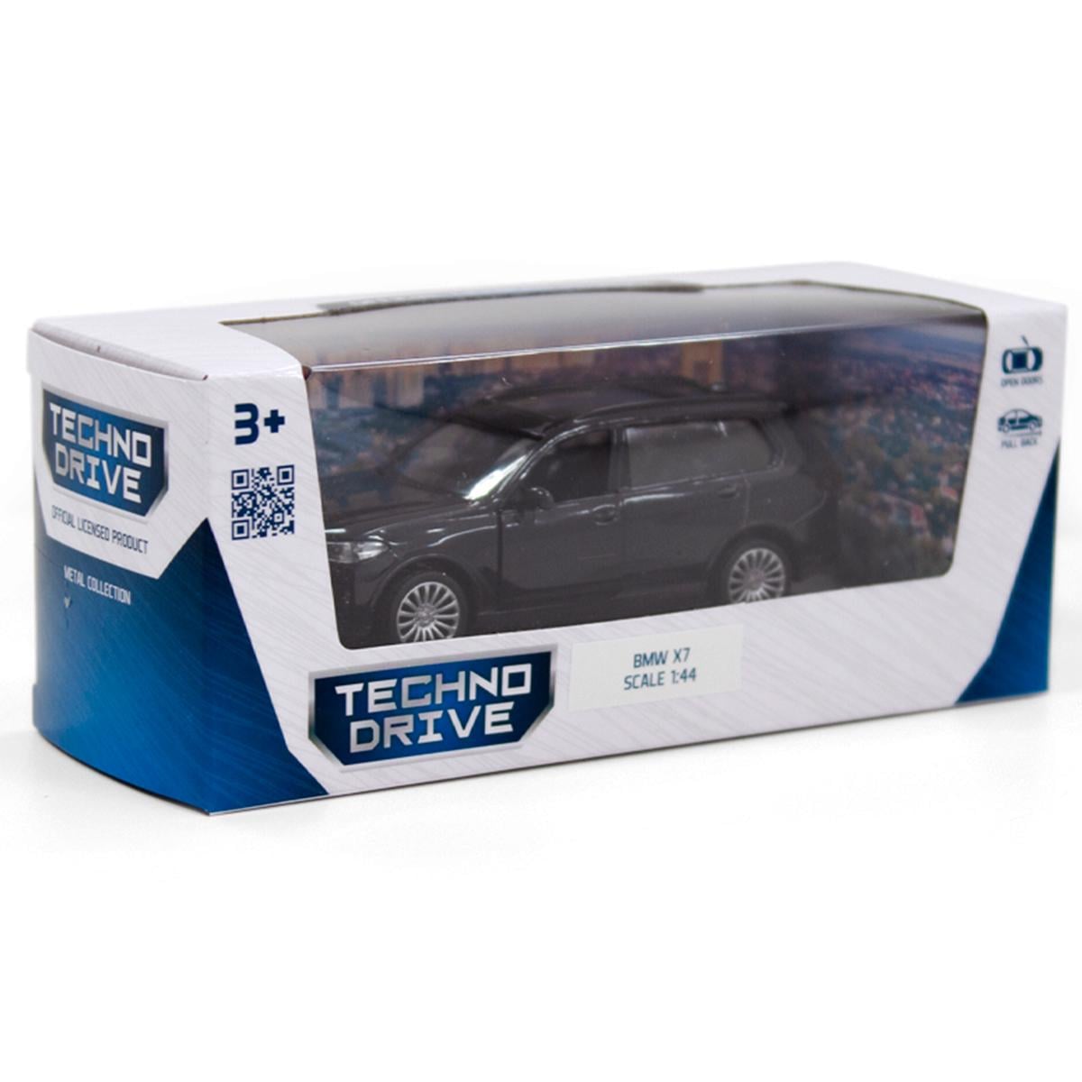 Автомодель игрушечная детская BMW X7 Черный - фото 4