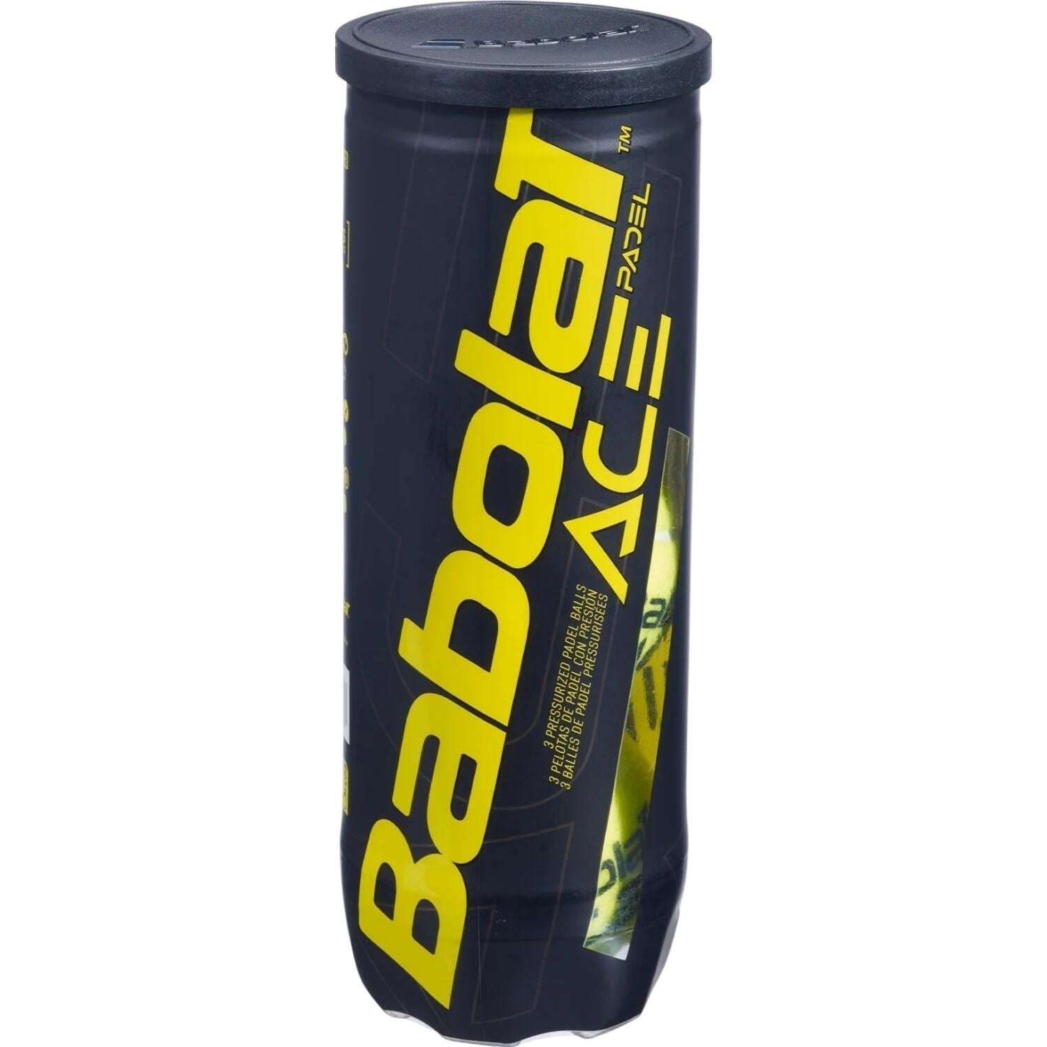 Набор мячей для тенниса Babolat ACE PADEL 3 шт. Желтый (501104-113)