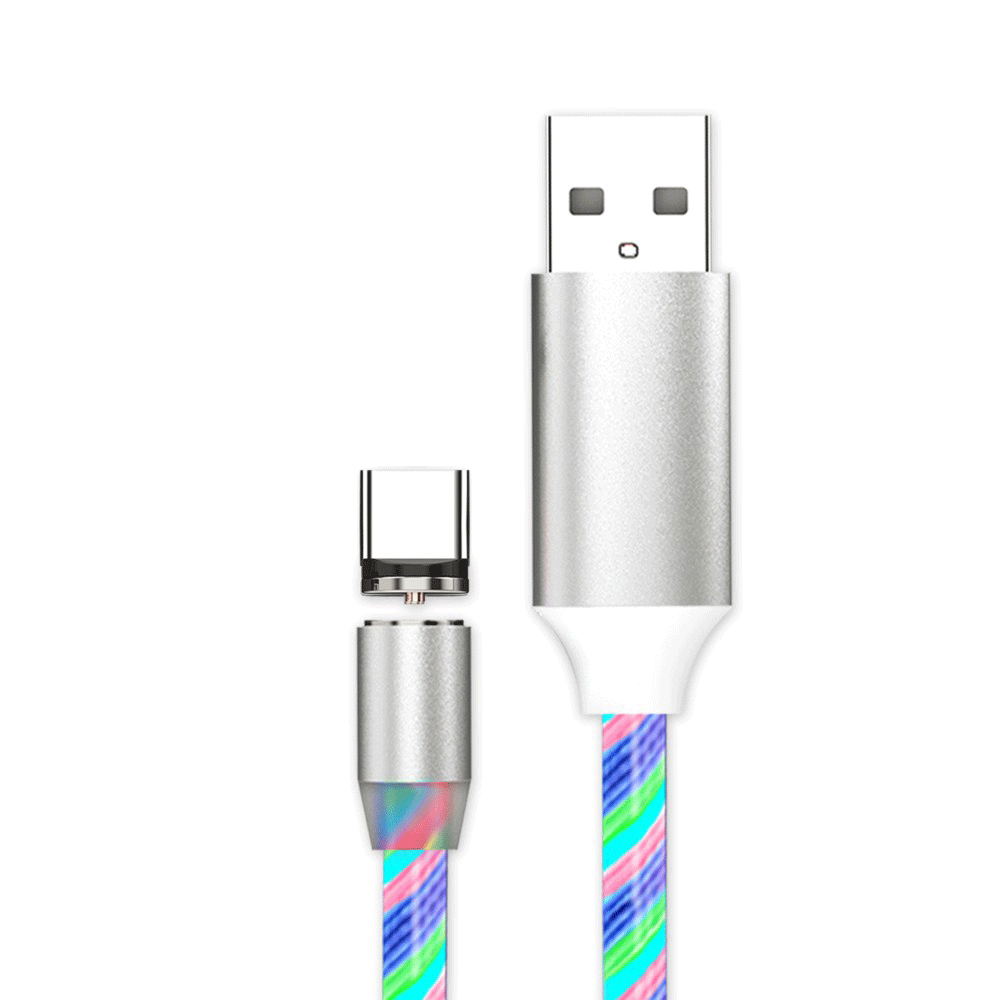 Кабель магнитный Kaku KSC-115 LED USB Type-C с подсветкой 1 м (1242146952)