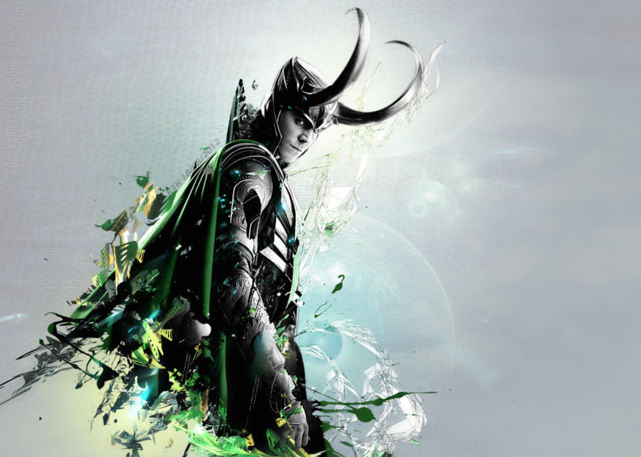 Картина постер Gee! Loki Локи минимализм 60х40 см LK.09.016