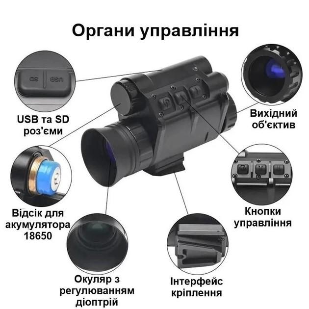 Прибор ночного видения Vector Optics NVG30 угол обзора 40° 940 nm (14203576) - фото 5