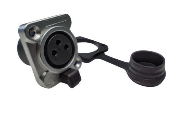 Панельный разъем XLR Female socket 3-pin D-посадка пайки WP SA288-SC-PG-WP (000048539)
