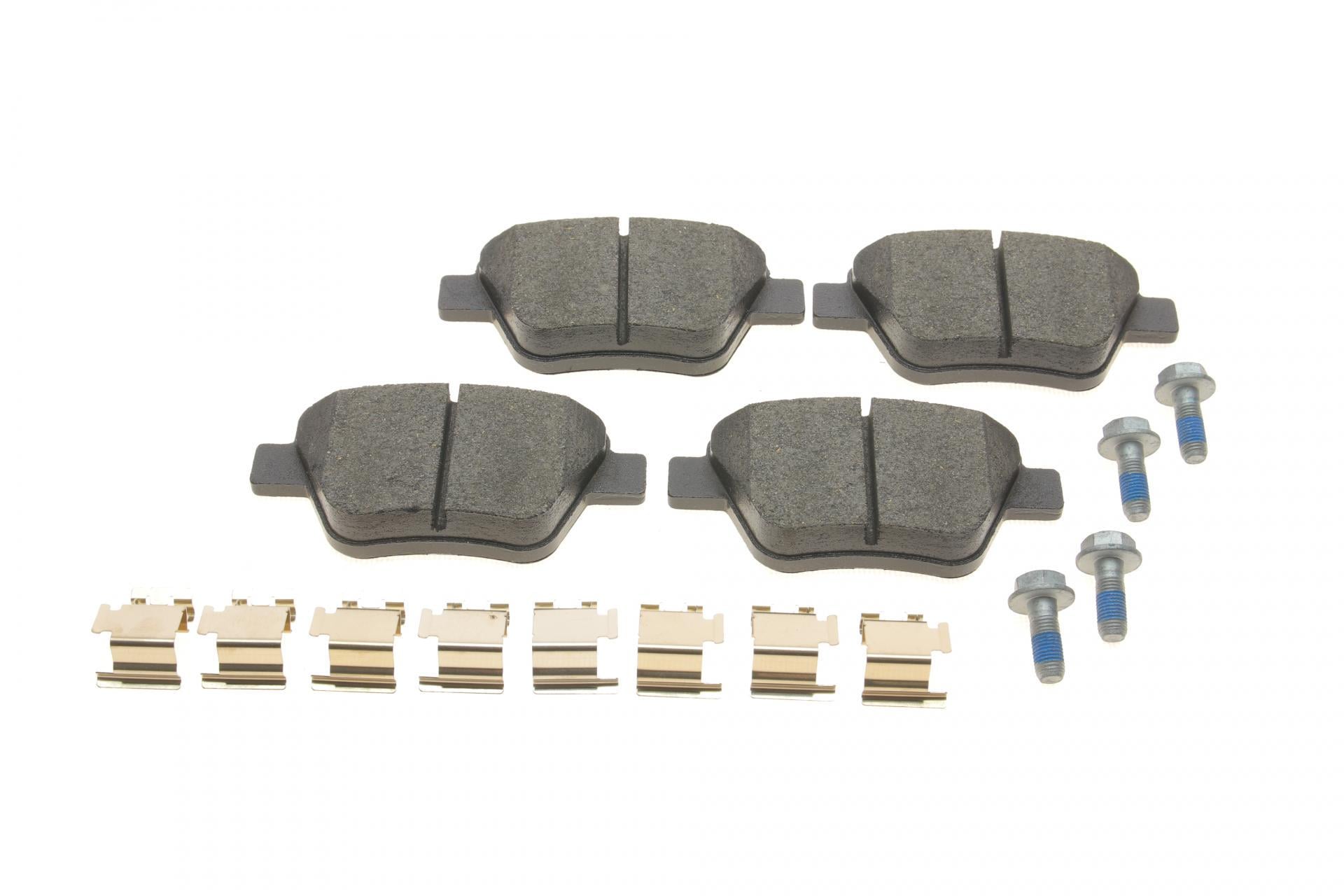 Колодки тормозные задние ZIMMERMANN для VW Caddy III/Golf VI/VII/Touran 10-Bosch с аксессуарами (24563.165.2)