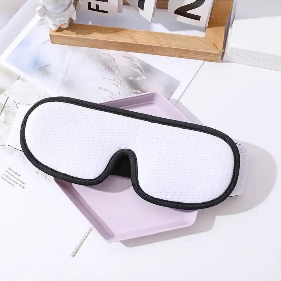 Маска на глаза для сна и отдыха Sleep Eye 3D с дышащим эффектом Белый - фото 2 Маска на глаза для сна и отдыха Sleep Eye 3D с дышащим эффектом Белый - фото 2