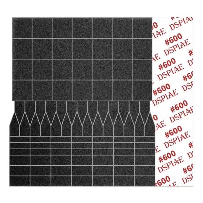 Шліфувальний папір DSPIAE SP-ES06 зернистість 600 70x80 мм 5 шт. - фото 1 Шліфувальний папір DSPIAE SP-ES06 зернистість 600 70x80 мм 5 шт. - фото 1