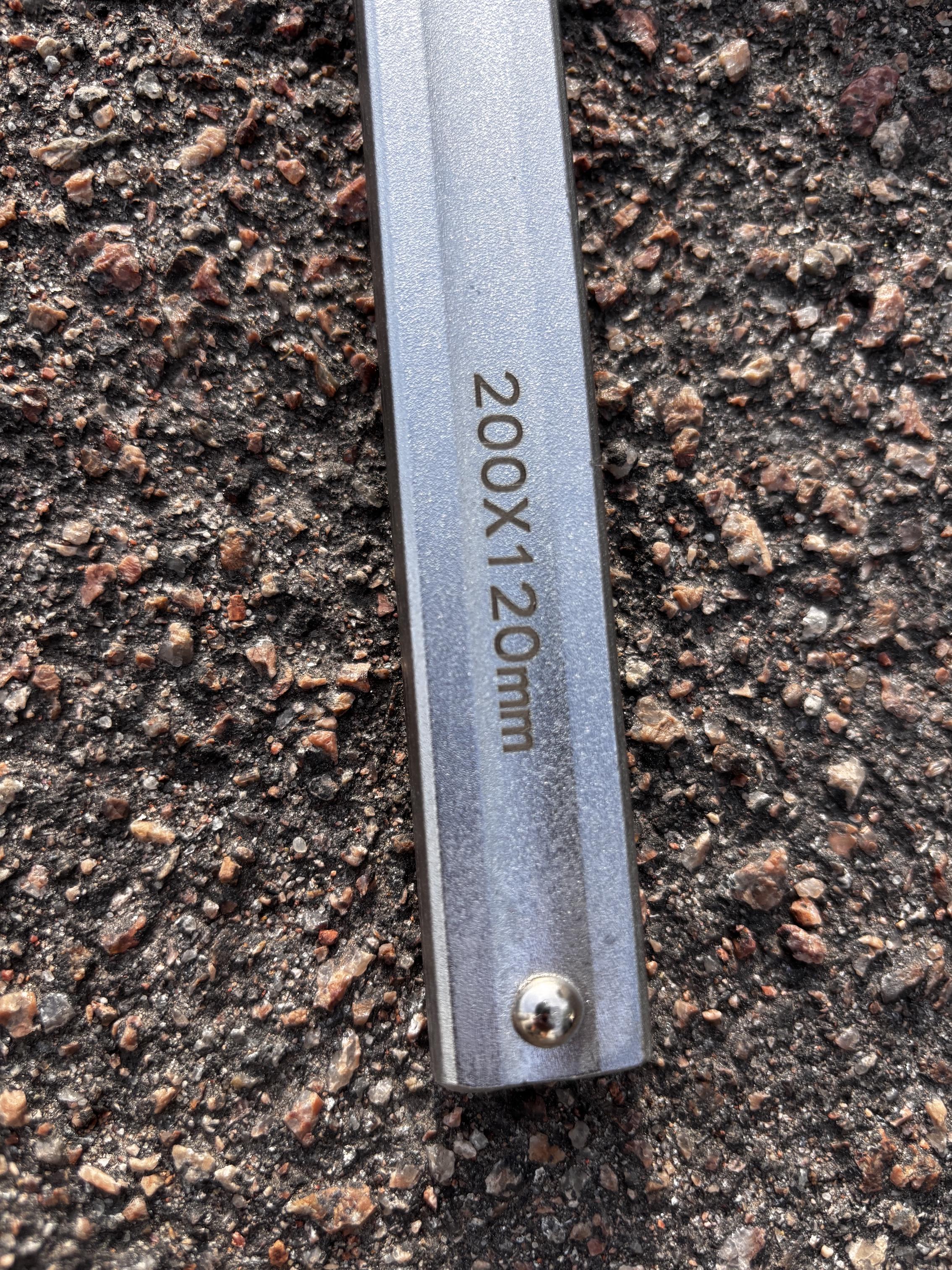 Струбцина F-образная винтовая цельнометаллическая для фиксации дерева и металла 200х120 мм - фото 2