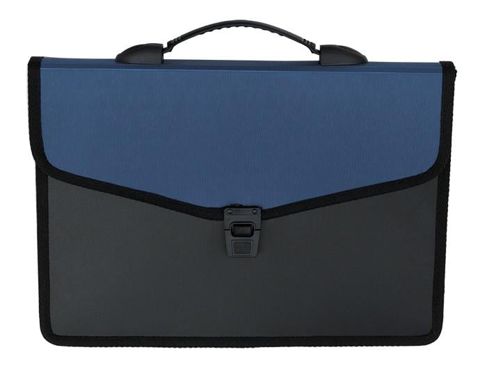 Портфель Buromax В4 пластиковый Синий (BM.3734-02)