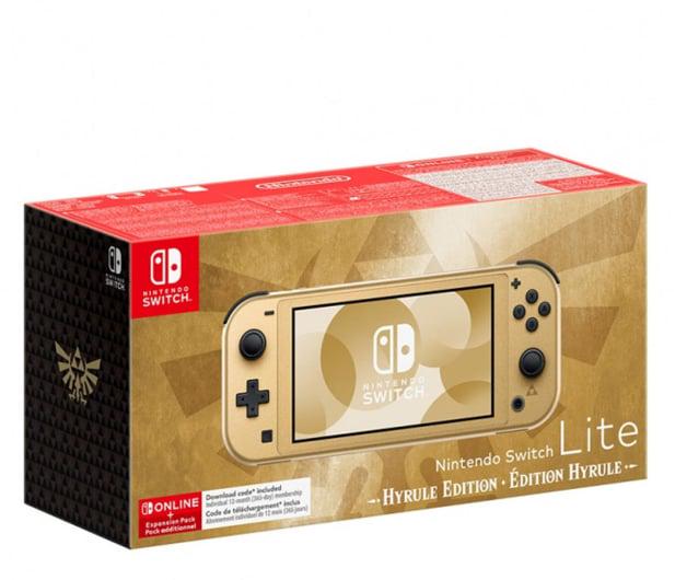 Ігрова приставка портативна Nintendo Switch Lite Hyrule Edition (0045496453893) - фото 3 Ігрова приставка портативна Nintendo Switch Lite Hyrule Edition (0045496453893) - фото 3