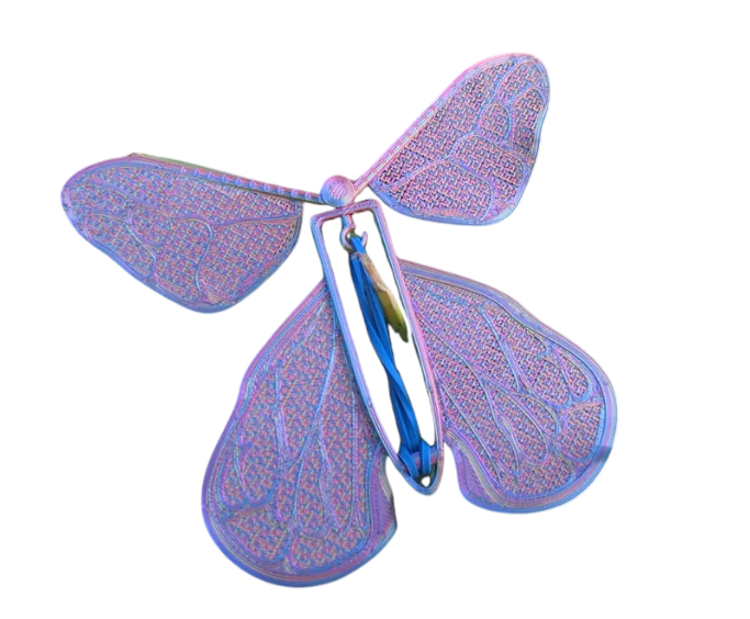 Механическая игрушка Rubberband Butterfly 8 см 3D-печать